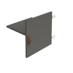 DAMS Universal cube storage unit with boxes and glides-32785