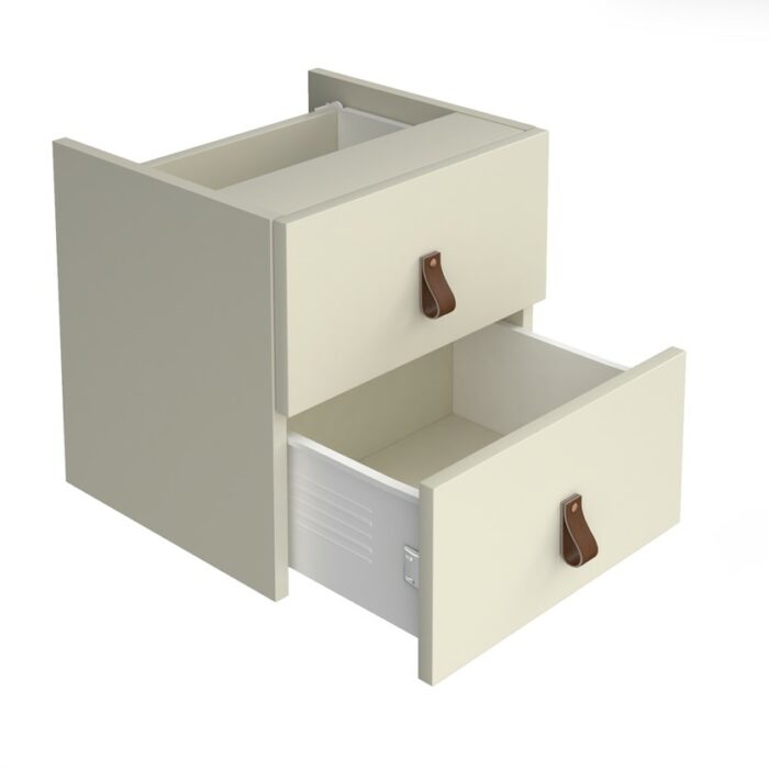 DAMS Universal cube storage unit with boxes and glides-32782