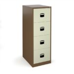 DAMS 4 drawer Steel contract filing cabinet-33299