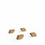 DAMS Universal cube storage unit with boxes and glides-32794