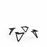 DAMS Universal cube storage unit with boxes and glides-32796