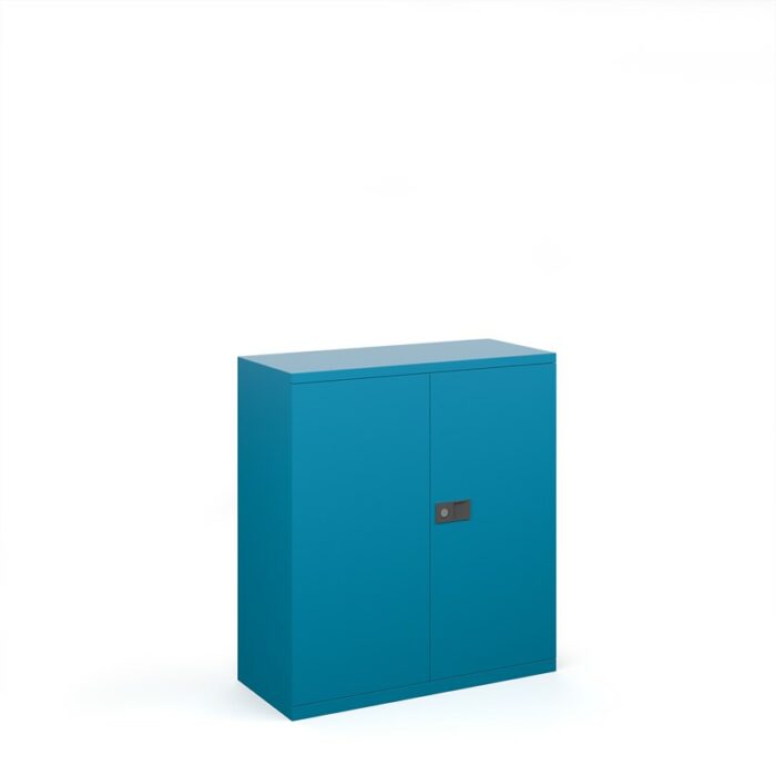 DAMS Steel contract cupboard with 1 shelf-33309