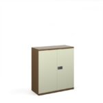 DAMS Steel contract cupboard with 1 shelf-33314