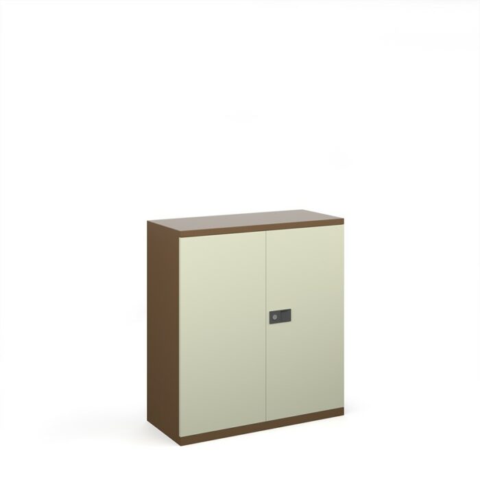 DAMS Steel contract cupboard with 1 shelf-33314