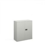 DAMS Steel contract cupboard with 1 shelf-33311