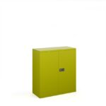 DAMS Steel contract cupboard with 1 shelf-33310