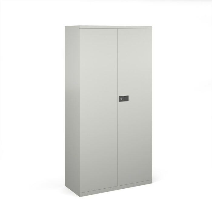 DAMS Steel contract cupboard with 3 shelves-33337