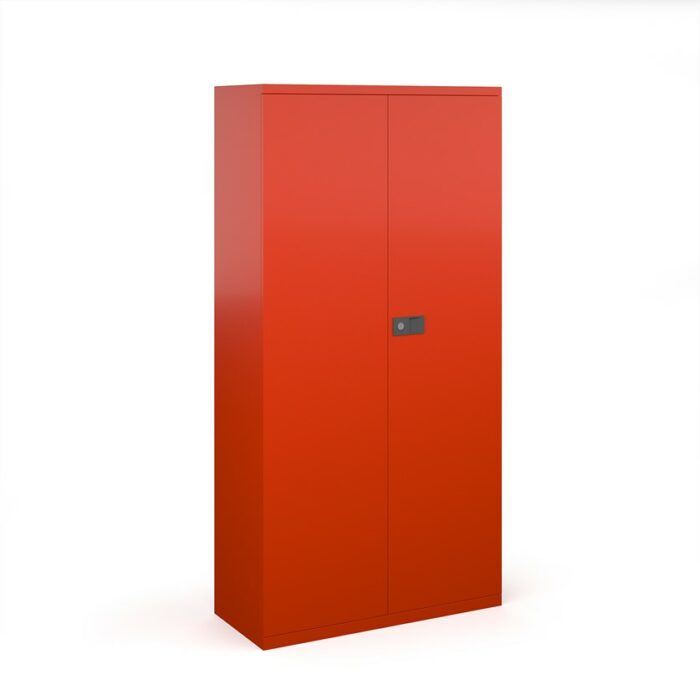 DAMS Steel contract cupboard with 3 shelves-33344