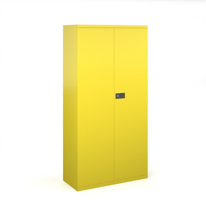 DAMS Steel contract cupboard with 3 shelves-33336