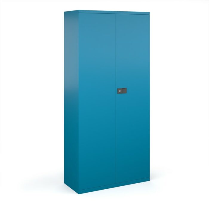 DAMS Steel contract cupboard with 4 shelves-33363