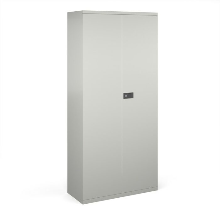 DAMS Steel contract cupboard with 4 shelves-33366