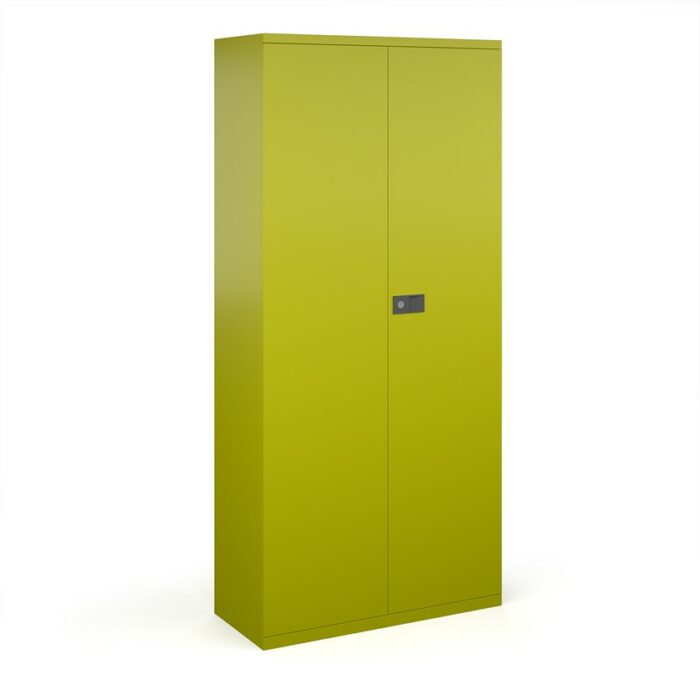 DAMS Steel contract cupboard with 4 shelves-33367