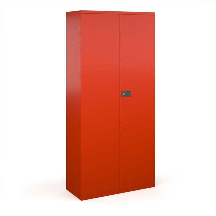 DAMS Steel contract cupboard with 4 shelves-33361