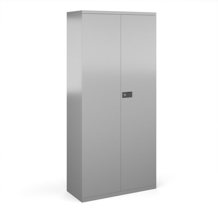 DAMS Steel contract cupboard with 4 shelves-33369
