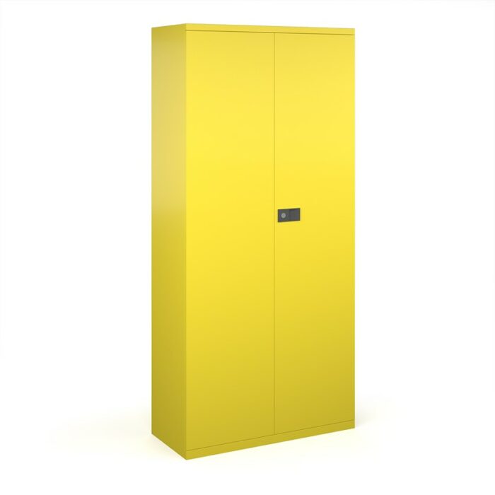 DAMS Steel contract cupboard with 4 shelves-33362