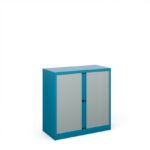 DAMS Bisley systems storage low tambour cupboard-33410