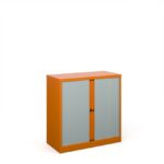 DAMS Bisley systems storage low tambour cupboard-33414