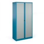 DAMS Bisley systems storage high tambour cupboard-33460