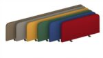 DAMS Vibe desktop fabric screen 1800mm x 400mm - made to order-33722