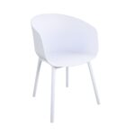 Dorel Novogratz York Indoor/Outdoor XL Dining Chairs (2 Pack) - White-0