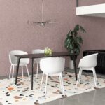 Dorel Novogratz York Indoor/Outdoor XL Dining Chairs (2 Pack) - White-32257