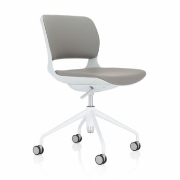 Elite Ace Agile Seating 4 Star Swivel Base Chair with Grey Shell-0