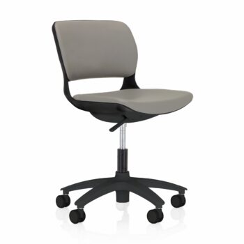 Elite Ace Agile Seating 5 Star Swivel Base Chair with Black Shell-0