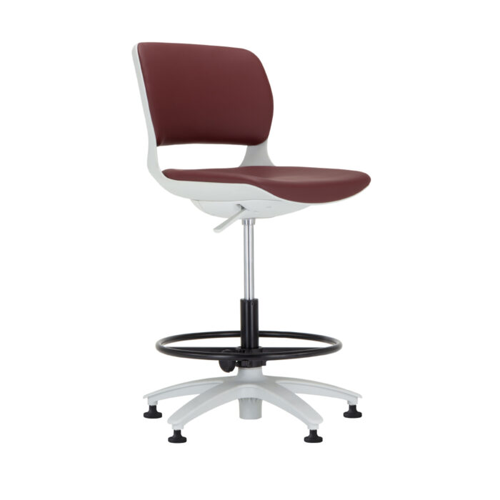 Elite Ace Draughtsman Chair with Grey Shell-0