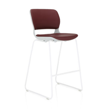 Elite Agile Seating Ace Sled Base Stool with Grey Shell-0