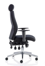 BIG DEALS Dynamic Onyx Ergo Posture Chair - Black - Optional Headrest-32501