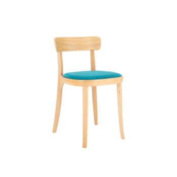Elite Multi-Purpose Seating Aura Chair with Wooden Frame & Upholstered Seat Pad-0