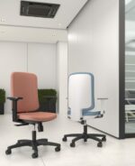 Elite Eden Upholstered Operator Chair with Black Shell-33237