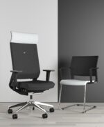 Elite I-SIT Mesh Cantilever Meeting Chair-33156