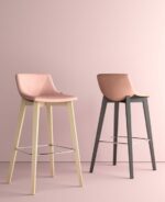 Elite Escape Wood Stool with Wooden Frame-35039