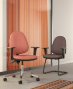 Elite Team Plus Upholstered Cantilever Meeting Chair-33383