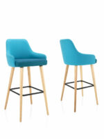 Elite Vegas Stool with Wooden Frame-35041