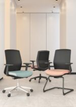 Elite Vida Mesh Cantilever Meeting Chair-33201
