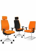 Elite Match Upholstered Cantilever Meeting Chair-33214