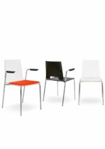Elite Multiply 4 Legged Chair with Open Back-33929