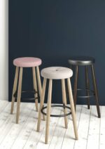 Elite Perch Stool with Wooden Frame-35238