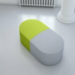 Elite Pill Modular Seating System with Table-36069