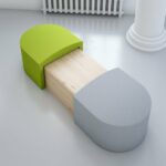 Elite Pill Modular Seating System with Table-36070