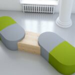Elite Pill Modular Seating System with Table-36067