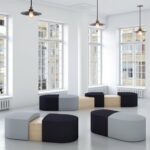 Elite Pill Modular Seating System with Table-36065