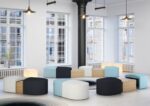 Elite Pill Modular Seating System with Table-36066