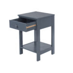 Core Options shaker, 1 drawer petite bedside cabinet in blue-36277