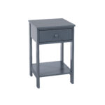 Core Options shaker, 1 drawer petite bedside cabinet in blue-0