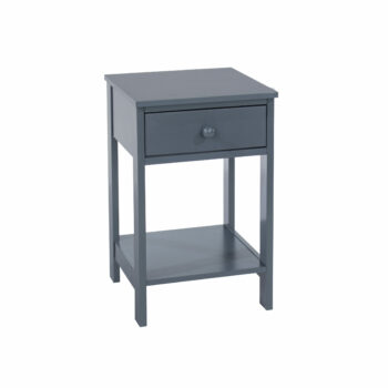 Core Options shaker, 1 drawer petite bedside cabinet in blue-0