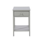 Core Options shaker, 1 drawer petite bedside cabinet in grey-36306
