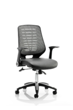 BIG DEALS Dynamic Relay Task Operator Chair - Black or Silver Back -32415